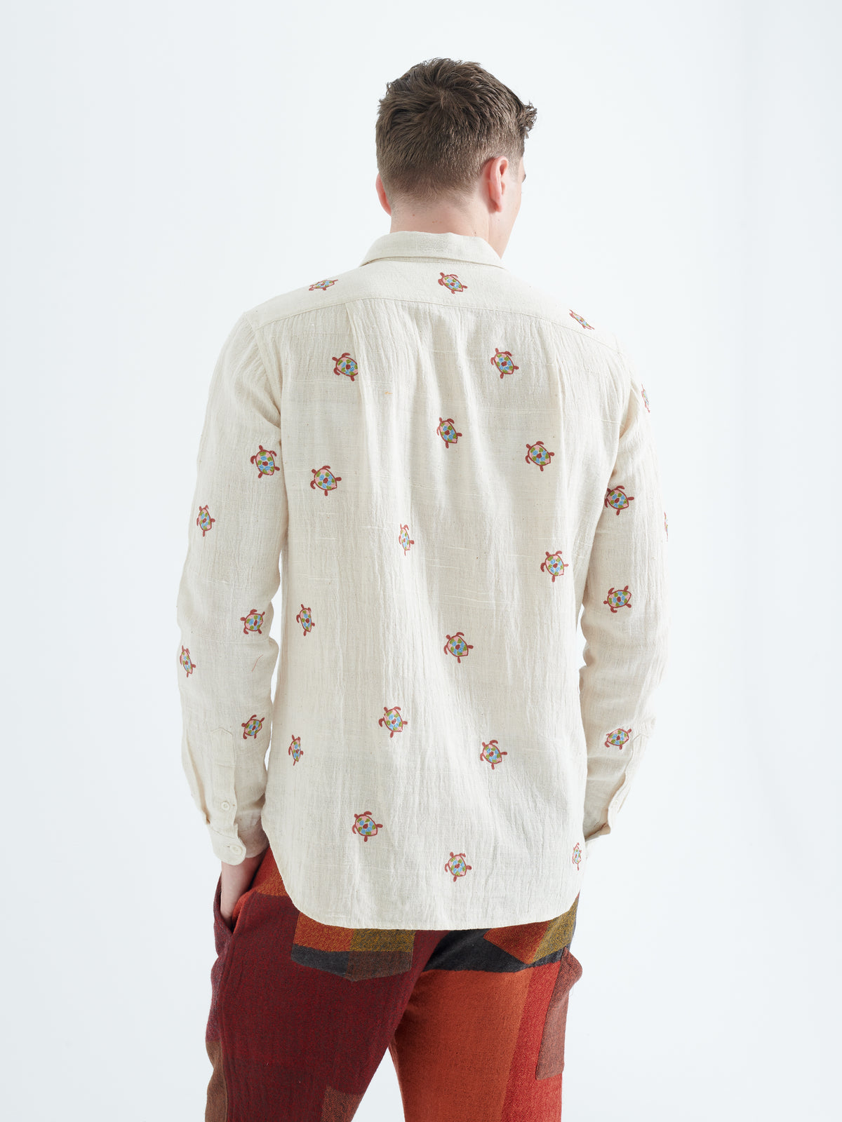 Enamorados Cotton Shirt in Cream