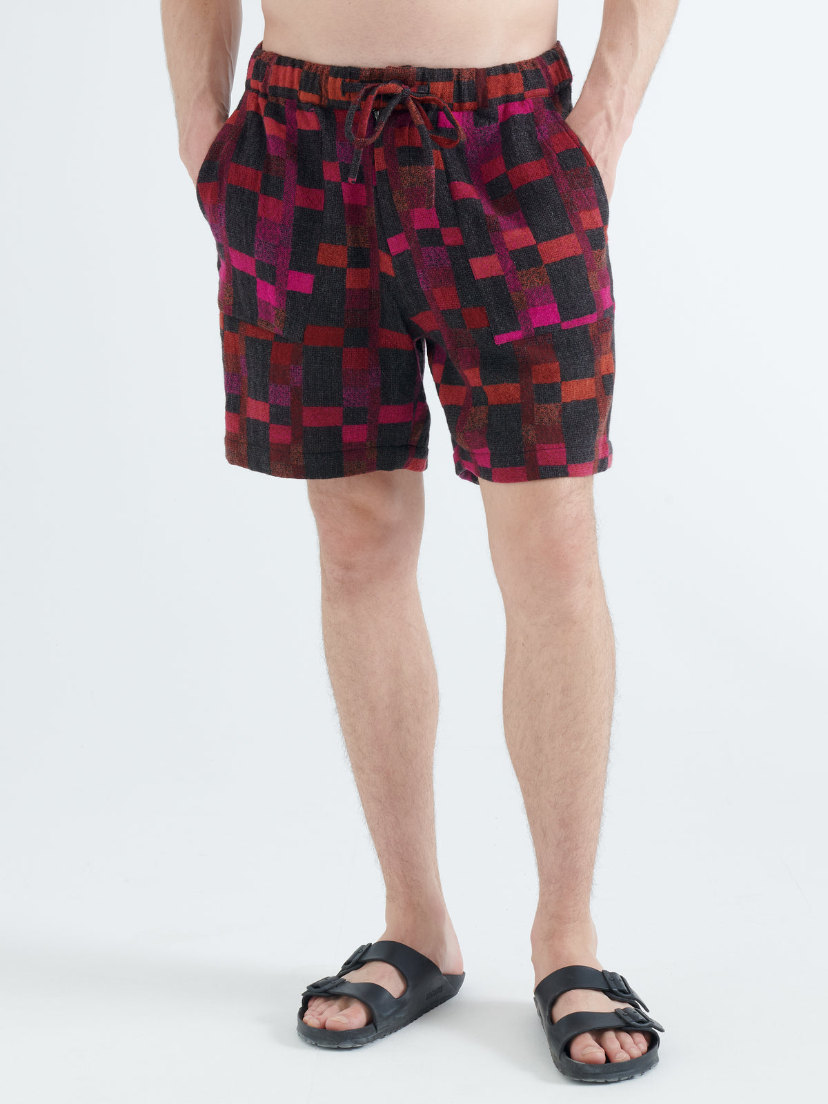 Es Cubells Wool Shorts in Pink