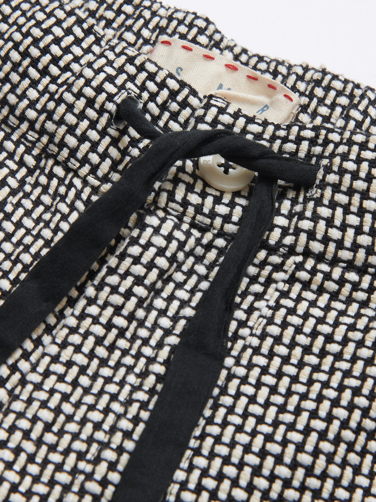 Es Cubells Cotton Shorts In Black Multi