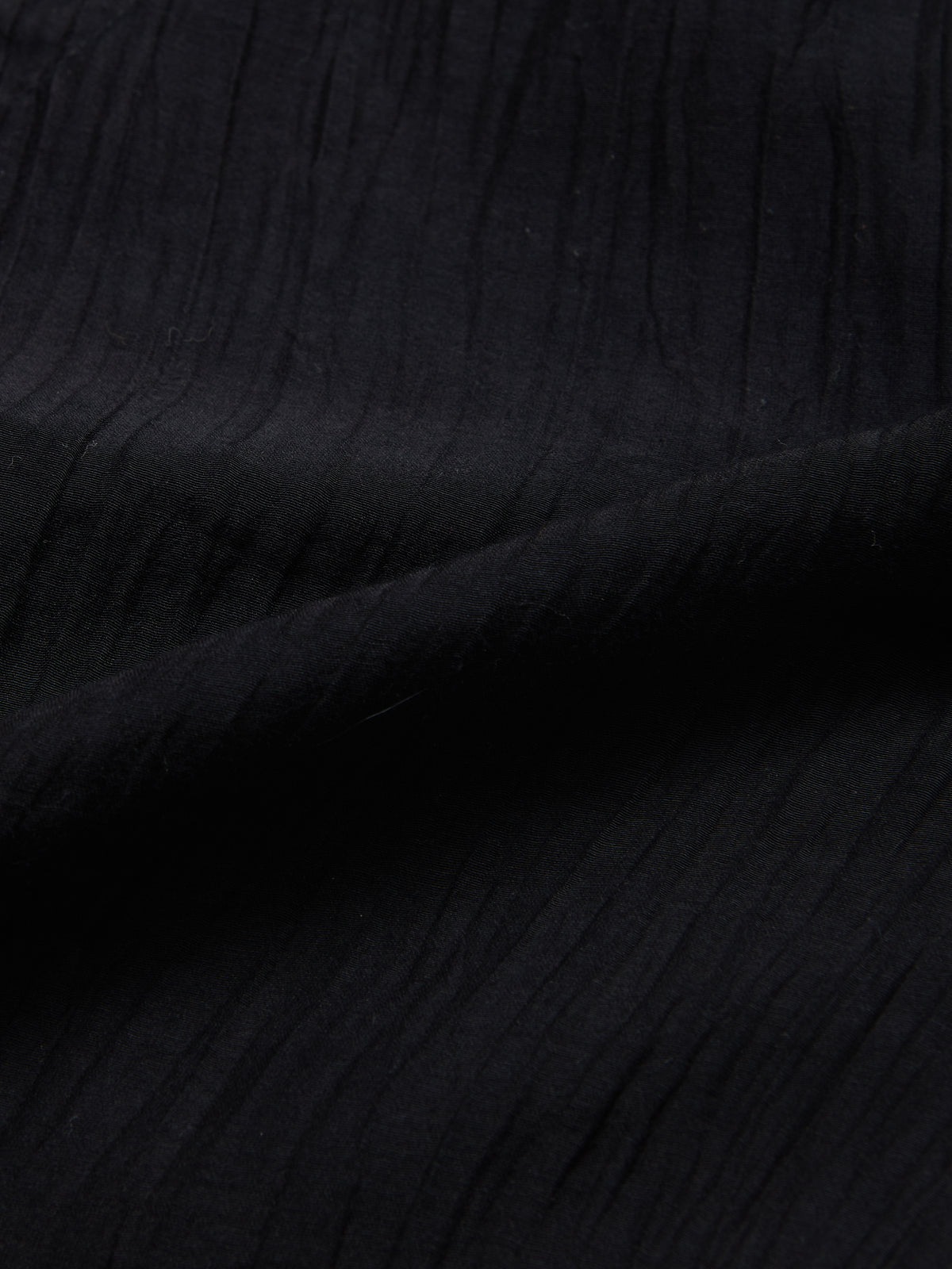 Hiri Cotton-Silk Shorts in Black