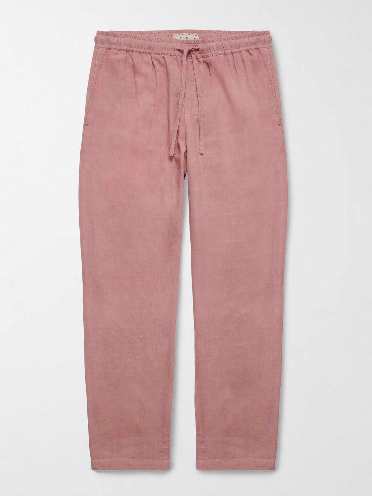 Malibu Cotton Trousers in Raspberry Pink