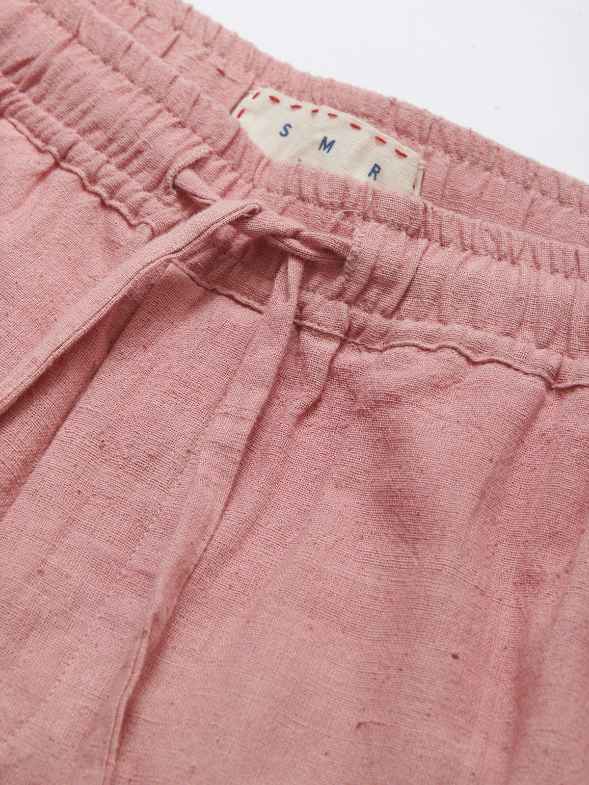 Malibu Cotton Trousers in Raspberry Pink