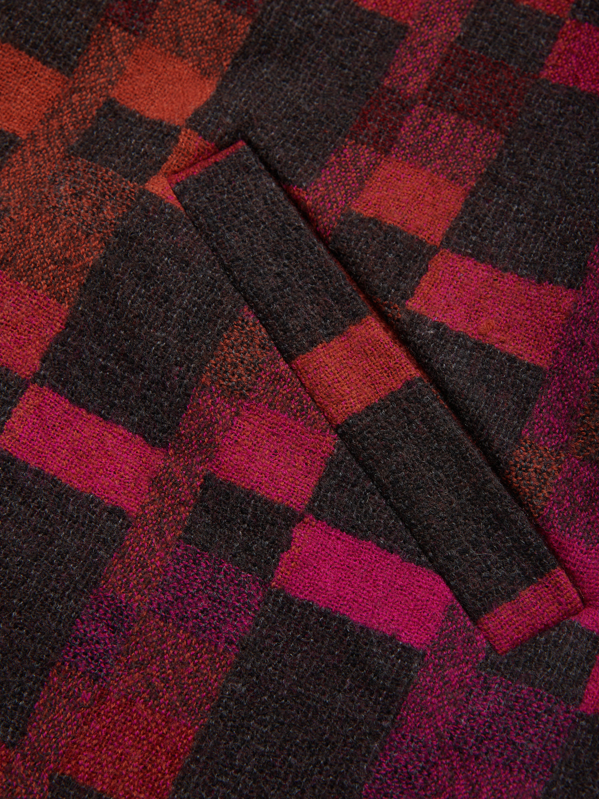 Istana Wool Jacket in Pink