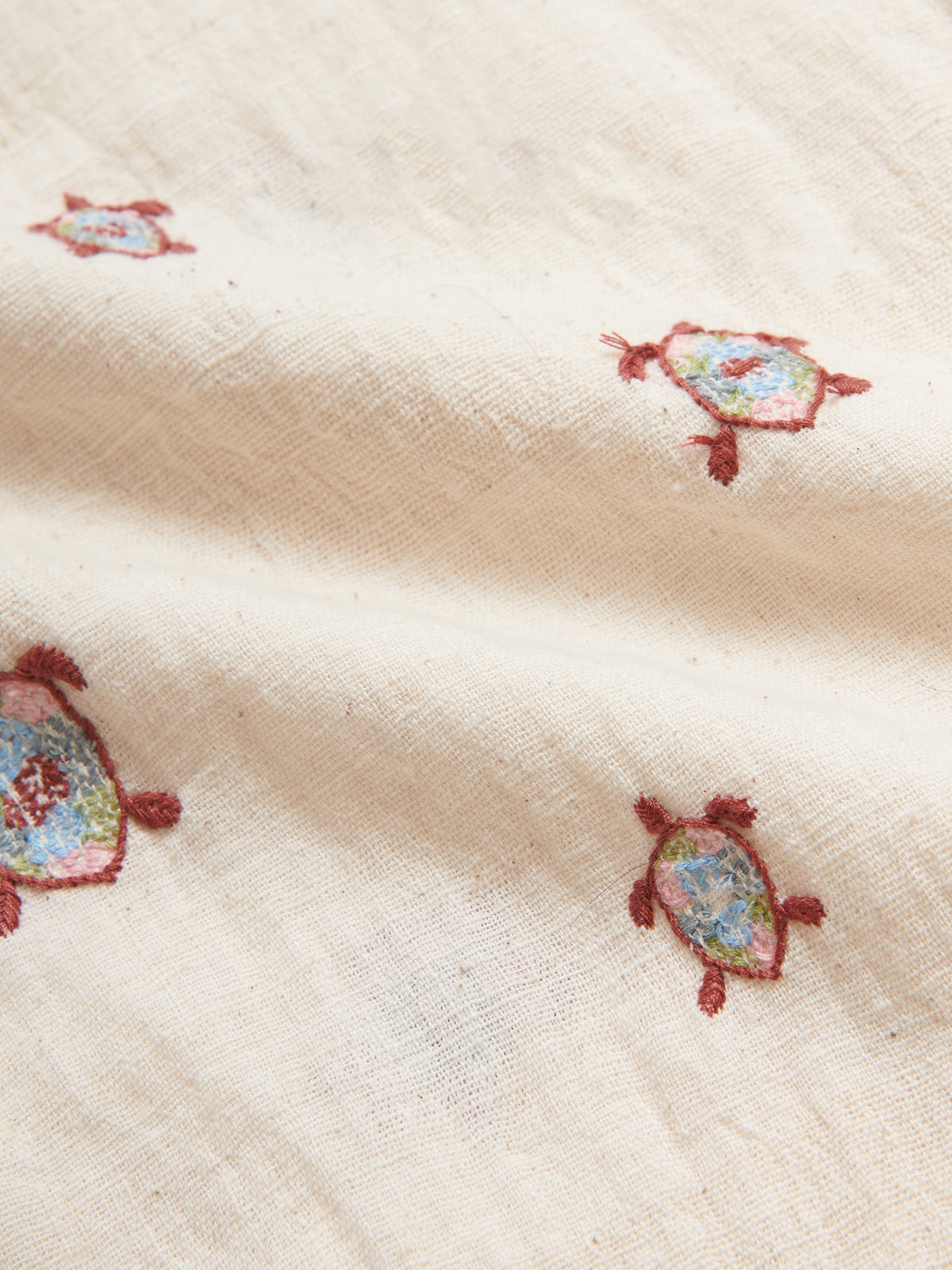 Enamorados Cotton Shirt in Cream