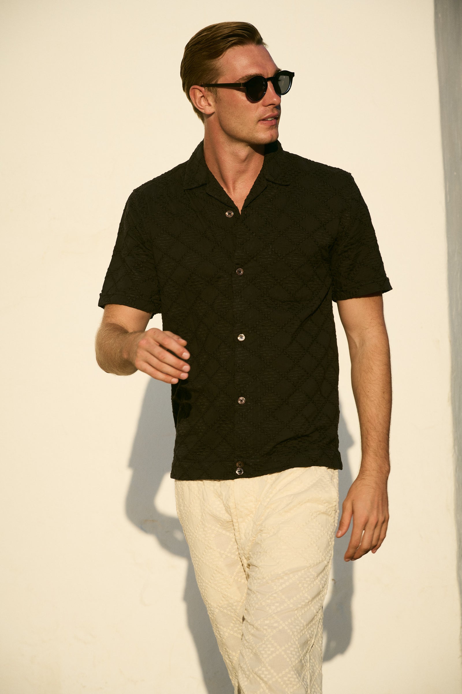 Paraiso Organic Cotton Shirt in Moonlit