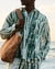 Talamanca Cotton Jacket in Green Tye-Dye
