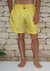 Hiri Shorts in Yellow and Grey