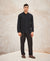 Bondi Trouser in Black, resort wear, ethical clothing, mens lightweight summer trousers, mens casual trousers